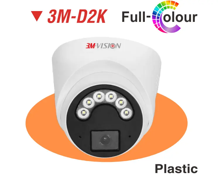3M Vision 3M-D1P 5MP AHD/TVI/CVI Turret Camera