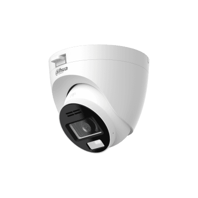 Dahua 4K Smart Dual Light HDCVI Two-way Talk Fixed-focal Eyeball Camera HAC-HDW1801TRQ-IL-T