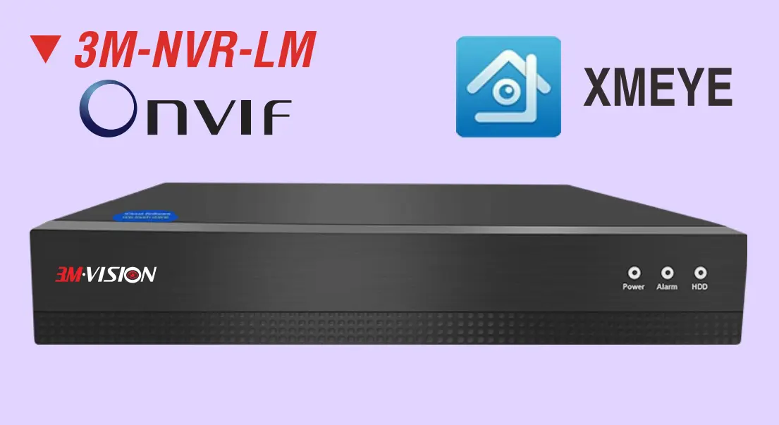 3M Vision 3M-NVR-LM 4-channel NVR Recorder