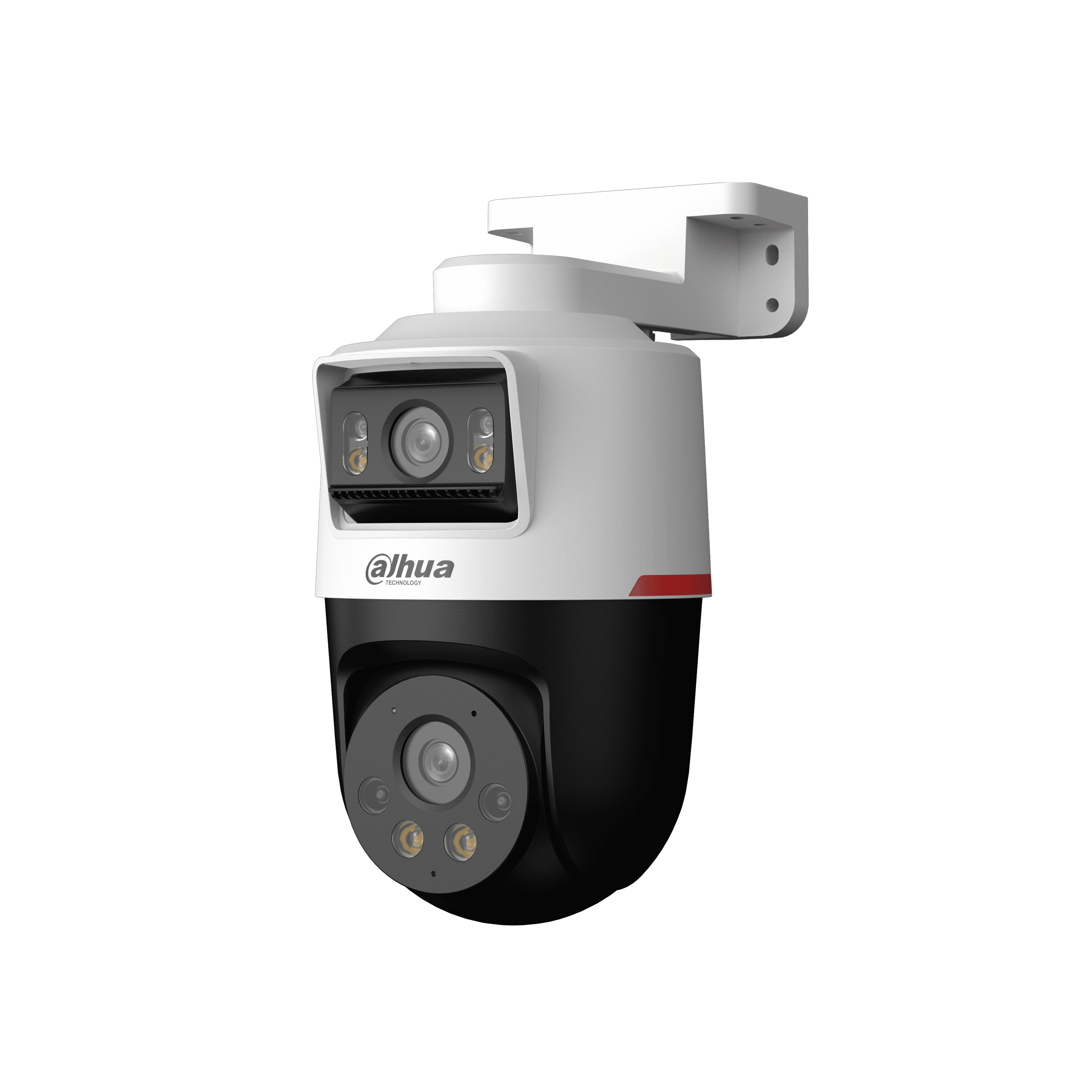 Dahua 2+2 MP WizColor Active Deterrance Dual-lens Fixed-focal Pan & Tilt WizSense Network Camera IPC-PTS2249B-E2-S-PV-PRO