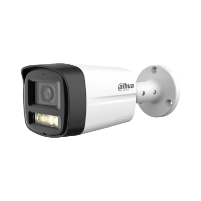 Dahua 4K Smart Dual Light HDCVI Two-way Talk Fixed-focal Bullet Camera HAC-HFW1801TLM-IL-T