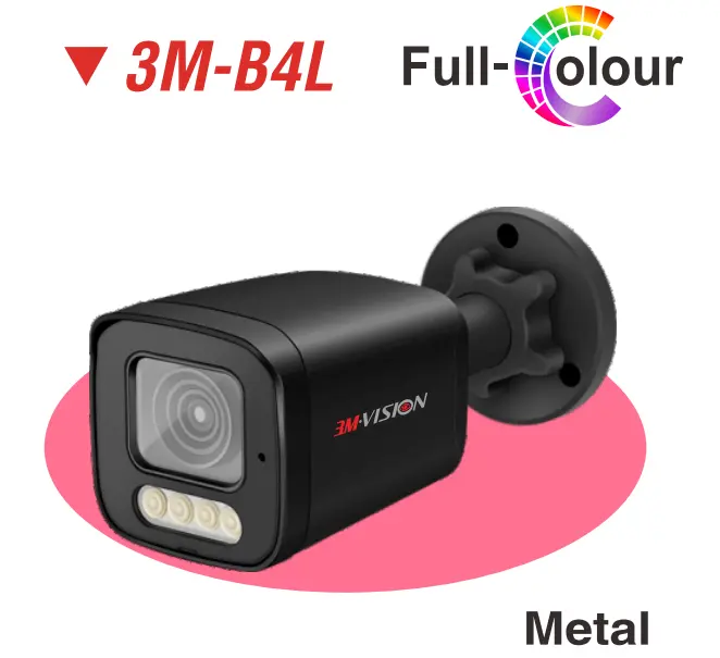 3M Vision 3M-B4L 5MP AHD/TVI/CVI Bullet Camera