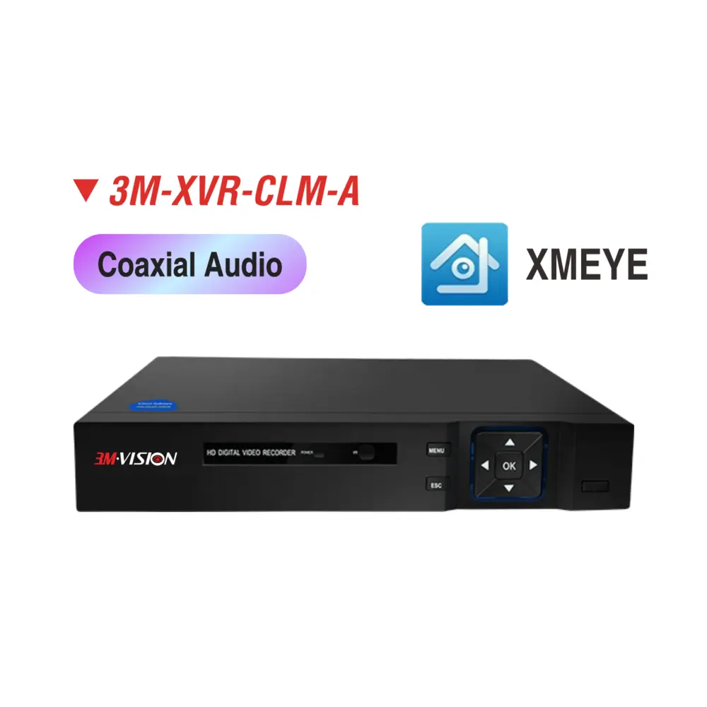 3M Vision 4-Channel XMEYE XVR Recorder